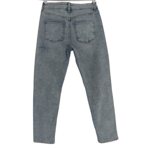Childrens Art Class Blue Distressed Denim Jeans Size 12 With Stretch, NWT. - Picture 2 of 7